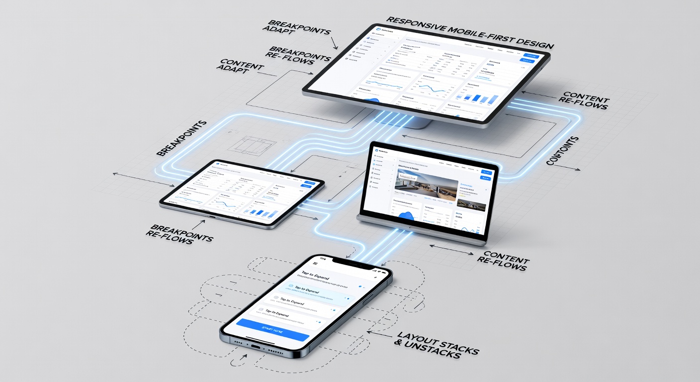 Mobile-first web design